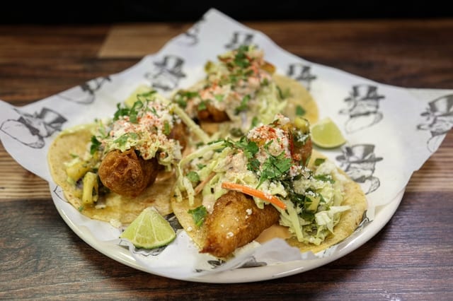 Crispy Fish Tacos.
